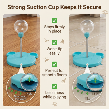 Pet Toy Treat Dispenser Interactive Pet Toy Puzzle Toy Slow Feeder Cat Dog Food Puzzle